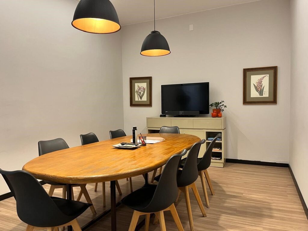 Sala de reunião profissional